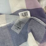 Vince Camuto Tank Blouse Madras Plaid Pastel Ruffle Sleeve Casual Size Small Photo 11