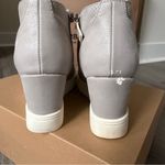 MIA  Wedge Platform Booties Size 6.5 Gray Photo 5