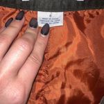 Tommy Hilfiger RARE & VINTAGE/Y2K VELVET OLIVE GREEN MINI SKIRT W GOLD ACCENT CHAIN Photo 4