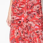 Cinq à Sept 💕CINQ A SEPT💕 Midi Kathleen Skirt ~ Venetian Red Photo 11