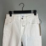 Current/Elliott  The High Waist Stiletto‎ Jeans Size 25White Distressed NWT Photo 4