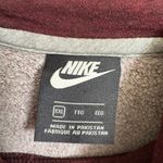 Nike Women's Cowl Funnel Neck Heather Maroon Burgundy Sweater Hoodie XXL Photo 2
