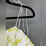 ASOS ASYOU Ruched Bust Cup Detail Cami Dress in Lime Eyelet Photo 7