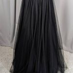 Blondie Nites by Stacy Sklar Strapless Embellished Formal Gown Black Size 11 Photo 10