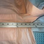 Lululemon NWT  Relaxed-Fit Cotton-Blend Poplin Button-Down Shirt Peach Bellini  M Photo 2