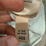 Ted Baker Sequin Top Women's Size 2 Light Blue Party Classy Minimalist Wedding Photo 8