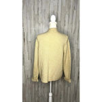 Vintage MS Sport Beige Knit Cardigan Sweater Women's Size XL Long Sleeve Photo 4