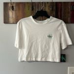 Calvin Klein white crop top This Is Love BRAND NEW Photo 3