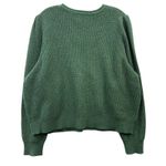 Boden Women's Green Cozy Jewel Embellished Crewneck Sweater Puff Sleeve 20/22 Size undefined Photo 1