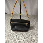 Valentina Divina Firenze Black Leather Crossbody Bag Women's Medium Photo 4