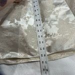 Onyx Nite Cream Gold Long Sleeveless Formal Wedding Dress Sz 16 Women’s Gala Photo 7