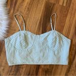 Anthropologie Bustier Coastal Striped Crop Top Photo 4