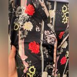 Victoria's Secret  Black Floral Pajama Shirt Dress Photo 2