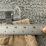 Old Navy Vintage Mini Corduroy Skirt Beige Tan Y2K Academia 100% Cotton Wmn 10 Photo 5