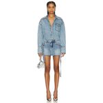 retrofete Sherona Denim Mini Skirt Oasis Womens Size 25 Blue Photo 1