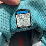 Hoka One One Hiking Shoes Women Size 10.5 Blue Teal Sneakers Outdoor Photo 3