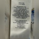 CHAPS  seashell print midi dress with a lace-up bodice. Photo 6