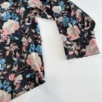 Torrid  Madison Floral‎ Satin Button Up Long Sleeve Shirt Size 4X Photo 7