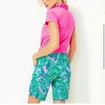 Lilly Pulitzer Luxletic Reid Short UPF 50+ Blue Horizon Par Fection Golf 0 Photo 3