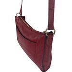 Kattee Cowhide Leather Crossbody Bag Burgundy Pebbled Shoulder Purse NWOT Red Photo 2