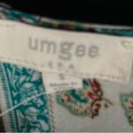 Umgee Sleeveless Mid Western Style Turquoise Dress Size Small Photo 14