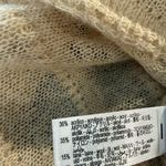 ZARA  Ruffled Knit Sweater Size Large Oversized Photo 5