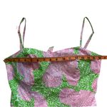 Lilly Pulitzer Hearts Above The Knee Green Pink Spaghetti Strap Mini Dress 2 Photo 5