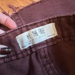 We The Free Red/pink short jean skirt size 25. Dark magenta ish color! Photo 2
