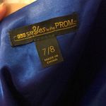 dark blue prom dress size 7/8 Photo 3