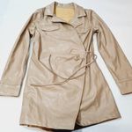 superdown Chantel Leather Romper in Nude Photo 2