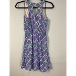 Lush Clothing Lush Geometric Print Sleeveless V Neck Wrap Dress Women's XS Photo 5