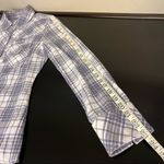 True Religion  Western women’s plaid button down cotton fitted shirt size S Photo 10