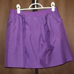 J.Crew  Orchid Tafeta Mini Skirt 4 NWOT Photo 0