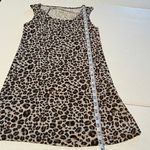 LOGO By Lori Goldstein fitted dress women's size XS extra small cheetah leopard Photo 5