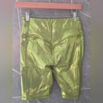 NWT Crowned Athletics Kim Probable Biker Shorts Medium Green Photo 7