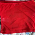Edikted Red  Sheer tube top  Photo 3