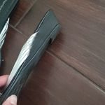 Charming Charlie Silver and rhinestones sandals size 7 by  brand great condition Photo 4