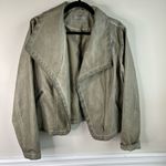 Bagatelle  distressed faux leather‎ moto zip up jacket size large Photo 1