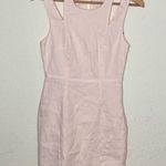 BCBGMAXAZRIA light pink dress with slit on the bottom and slit sleeves ( 4 ) Photo 1