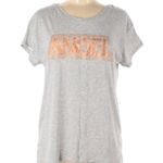Victoria's Secret Victoria Sport Gray with Copper Angel Active T-Shirt Size Medium Photo 2