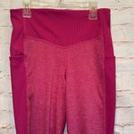 The North Face  Pants Women Large Pink Flash Dry Leggings Athletic Gym Activewear Photo 1