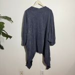 Umgee Kimono Women M Blue Dark Boho Minimal Lagenlook Modest Versatile Fall Top Photo 1