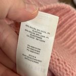 Sunday Best Aritizia Womens Wool Cardigan Sweater Medium Pink Crop Knit Soft Photo 2