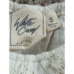 White Crow White‎ Off Shoulder Top Floral Embroidered Women Small Boho Peasant Hippie Photo 1
