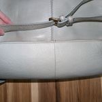 American Leather Co. Leather Crossbody Light Blue/Green Green Photo 9