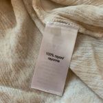 Maurice's Button Down Top Womens Size XXL Beige White Bandana Print Short Sleeve Photo 4