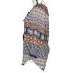 Daniel Rainn  (S) Wilcox Tie Neck Blouse - Stitch Fix 3/4 Sleeve Tassel Boho Top Photo 3