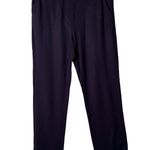 Chico's Zenergy Pants Womens Size 4 Blue Pull On Ruched Hem Mid Rise Pants NWT Photo 0