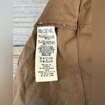 Free People  Brown Sleeveless Top Asymmetrical Button Ruched Back Size‎ Small NWT Photo 8