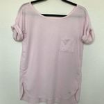 Gapfit Breathe Rolled Sleeve Shirt Light Pink Photo 2